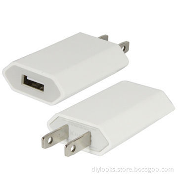 US Plug USB Charger for iPhone 5, 5C and 5S